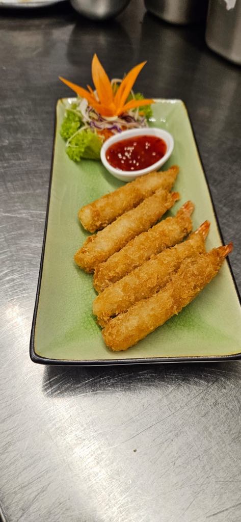 thais restaurant kortrijk Tempura Scampi